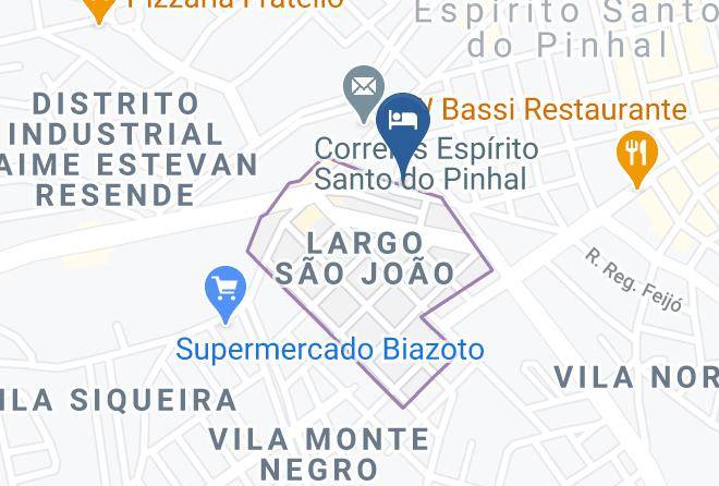 Pinhal - Hotel Santos Maps
