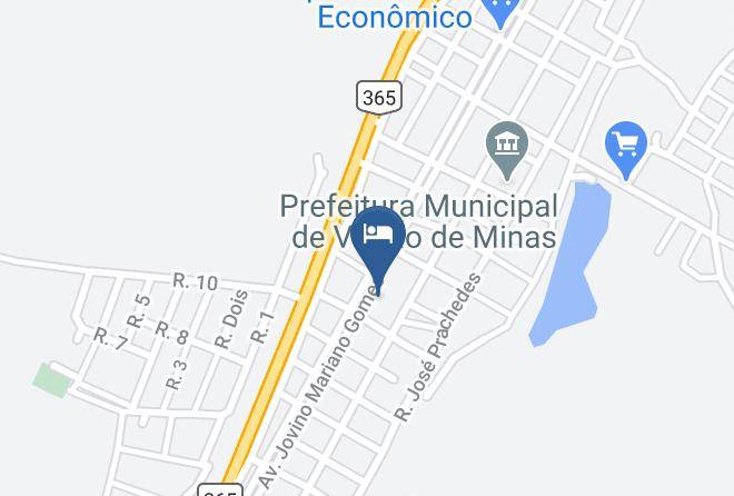 Varjao De Minas - Hotel Santos Maps
