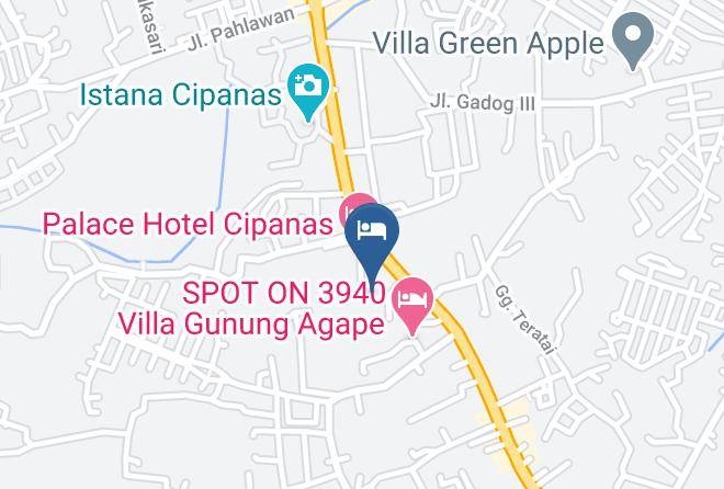 Cianjur Regency - Hotel Santosa Maps