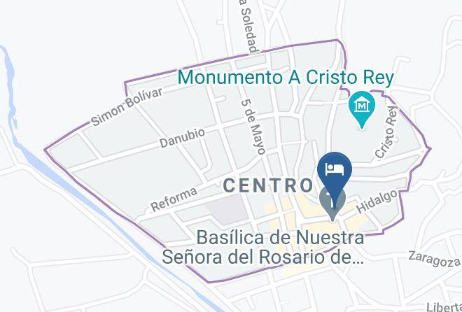 Talpa De Allende - Hotel Santuario Maps