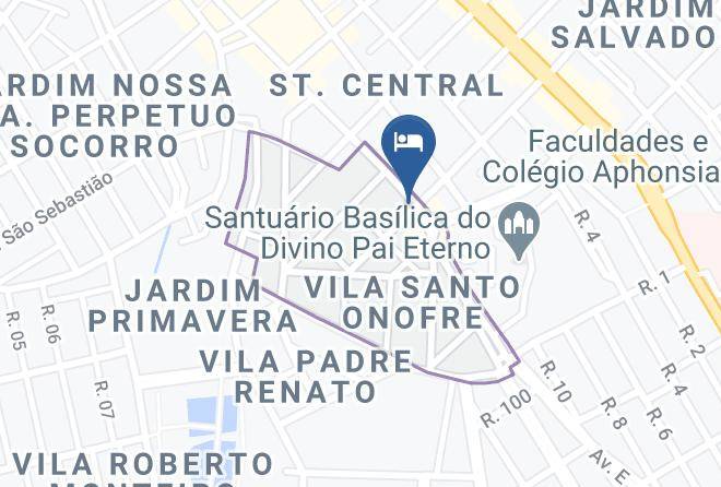 Trindade - Hotel Santuario Maps