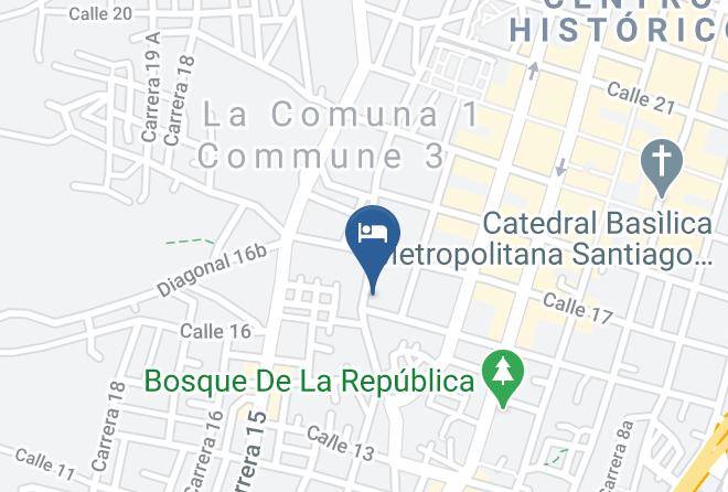 Tunja - Hotel Santuario Maps