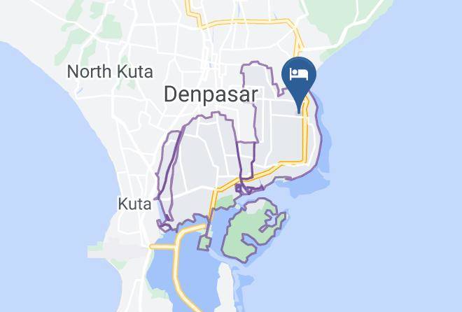 Hotel Sanur Indah Map