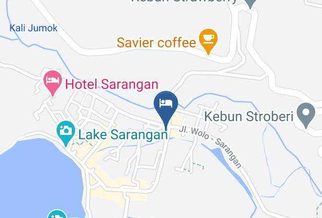 Magetan Regency - Hotel Sanur Maps