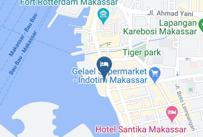 Makassar - Hotel Sanur Maps