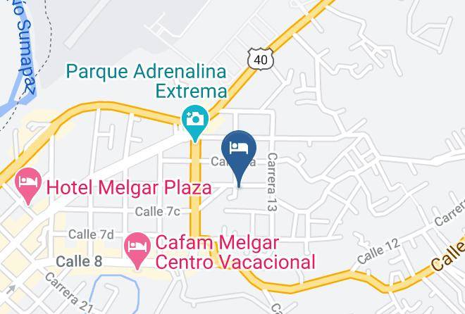 Hotel Sanvalay Inn Map