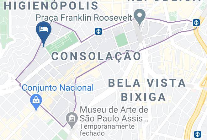 Sao Paulo Solacao - Hotel Sany Sp Maps