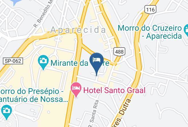 Aparecida - Hotel Sao Bento Maps