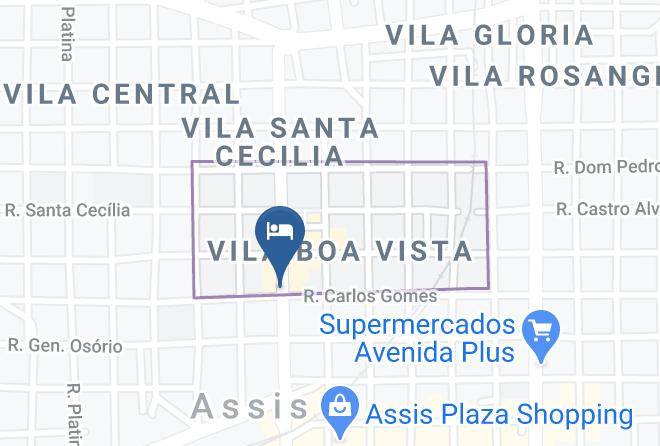 Assis - Hotel Sao Bento Maps