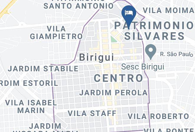 Birigui - Hotel Sao Bento Maps