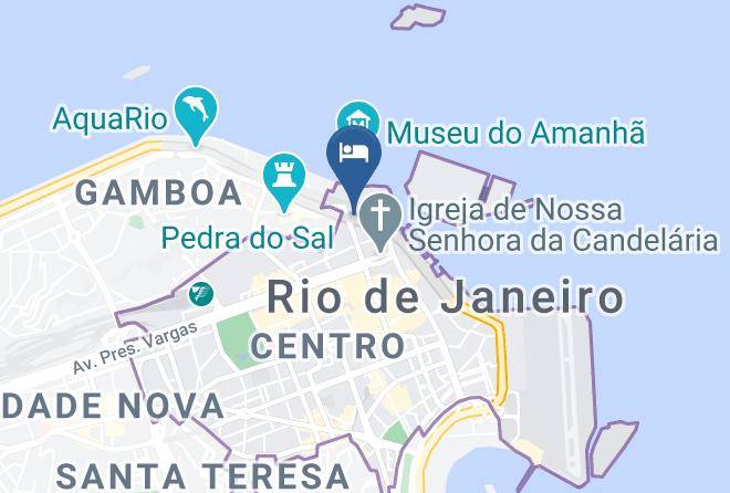 Rio De Janeiro Centro - Hotel Sao Bento Maps