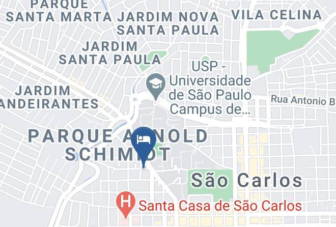 Sao Carlos - Hotel Sao Carlos Marklin Suites Maps