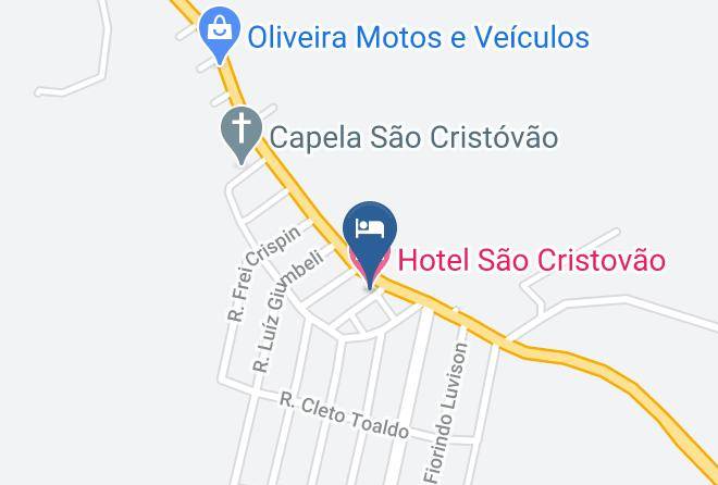 Capinzal - Hotel Sao Cristovao Maps