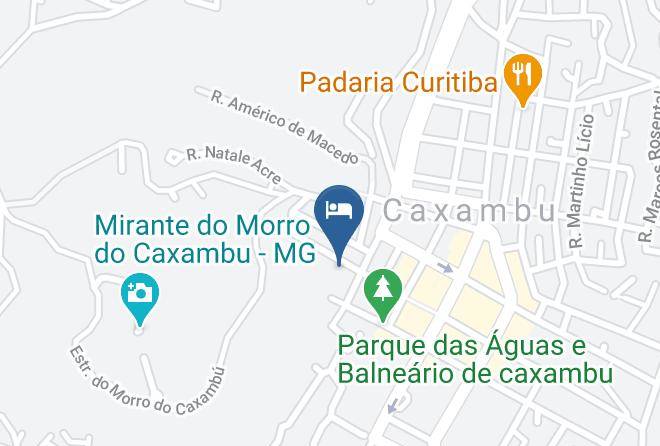Caxambu - Hotel Sao Francisco Maps