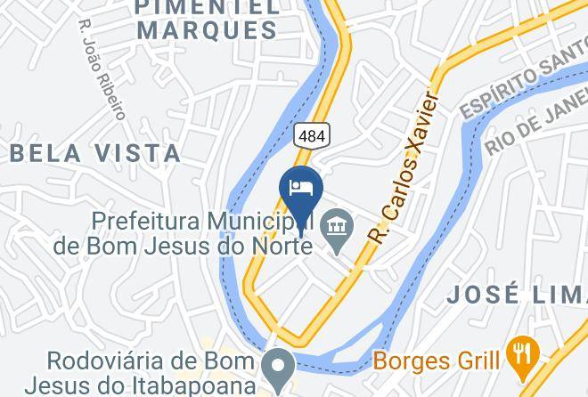 Bom Jesus Do Norte - Hotel Sao Geraldo Maps