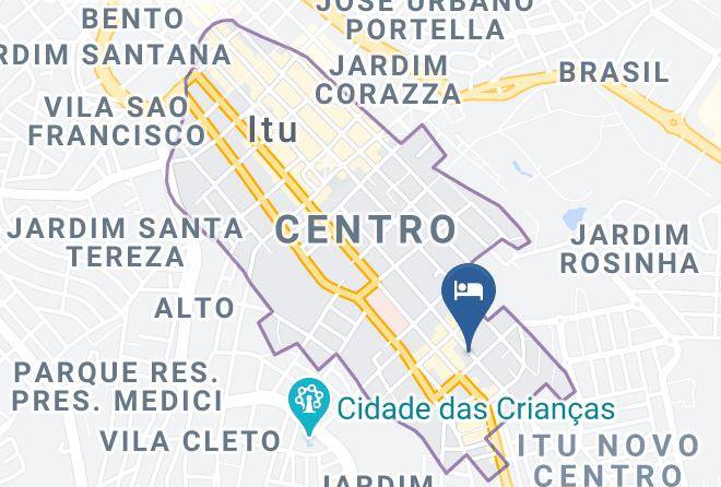 Itu - Hotel Sao Joao Maps