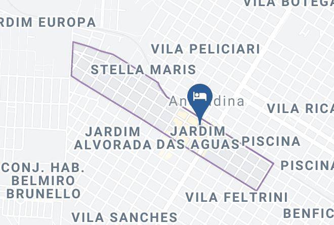 Andradina - Hotel Sao Jorge Maps