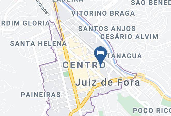Juiz De Fora - Hotel Sao Jorge Maps