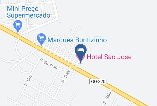 Parauna - Hotel Sao Jose Maps