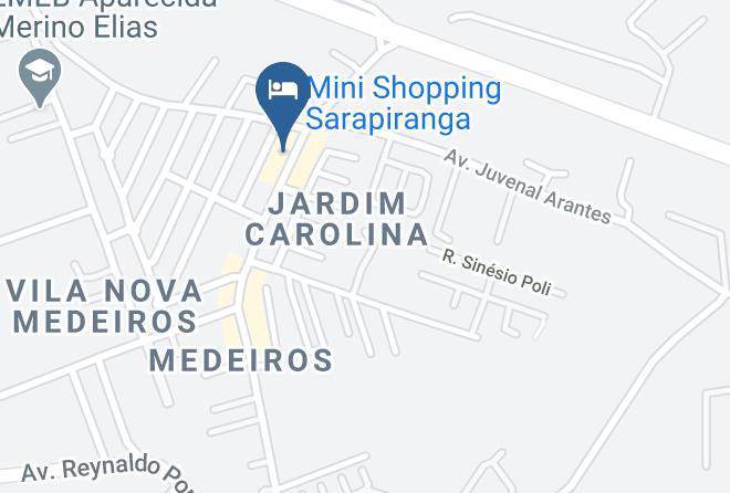 Jundiai - Hotel Sao Judas Maps