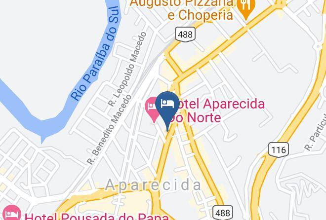 Aparecida - Hotel Sao Lucas Maps