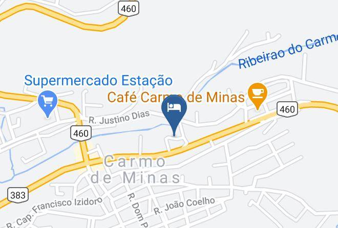 Carmo De Minas - Hotel Sao Lucas Maps