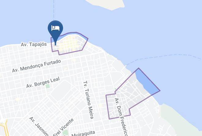 Santarem - Hotel Sao Luis Maps
