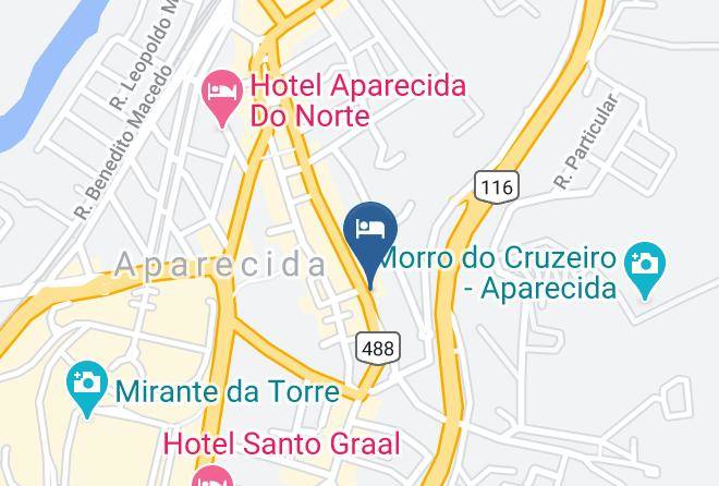 Aparecida - Hotel Sao Luiz Maps