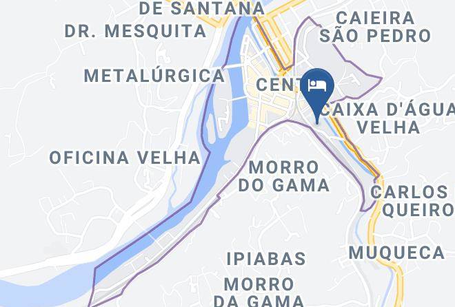 Barra Do Pirai - Hotel Sao Luiz Maps