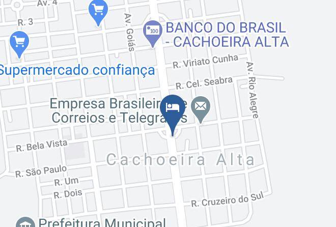 Cachoeira Alta - Hotel Sao Luiz Maps