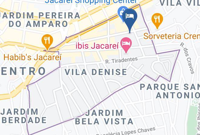 Jacarei - Hotel Sao Luiz De Jacarei Maps