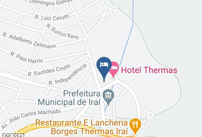 Irai - Hotel Sao Luiz Maps