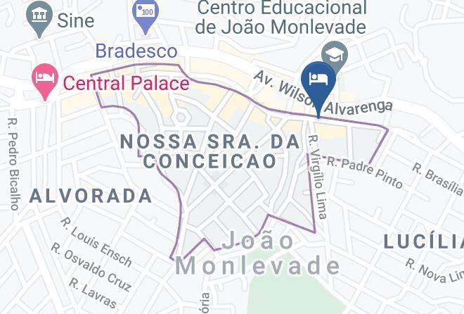 Joao Monlevade - Hotel Sao Luiz Maps