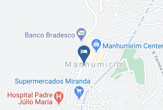 Manhumirim - Hotel Sao Luiz Maps