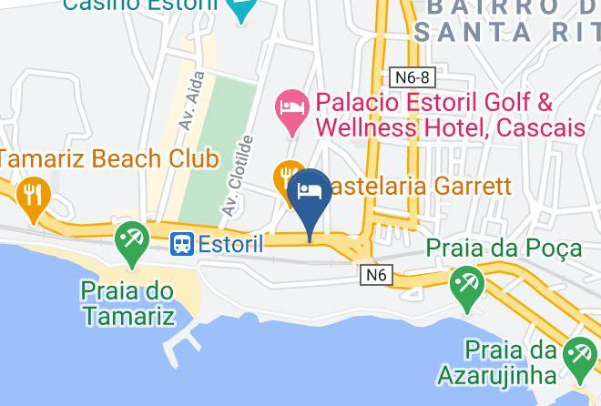 Cascais - Hotel Sao Mamede Maps