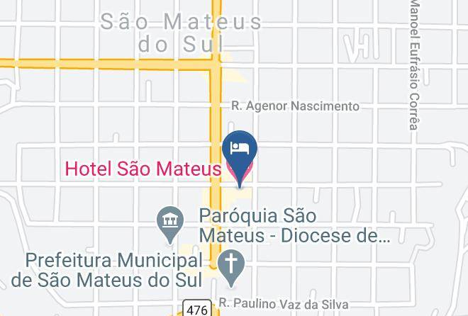 Sao Mateus Do Sul - Hotel Sao Mateus Maps