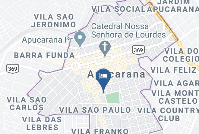 Apucarana - Hotel Sao Paulo Maps