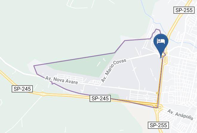 Avare - Hotel Sao Paulo Maps