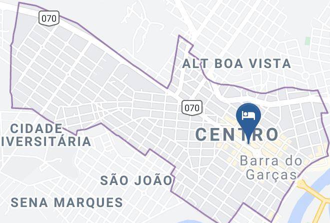 Barra Do Garcas - Hotel Sao Paulo Maps