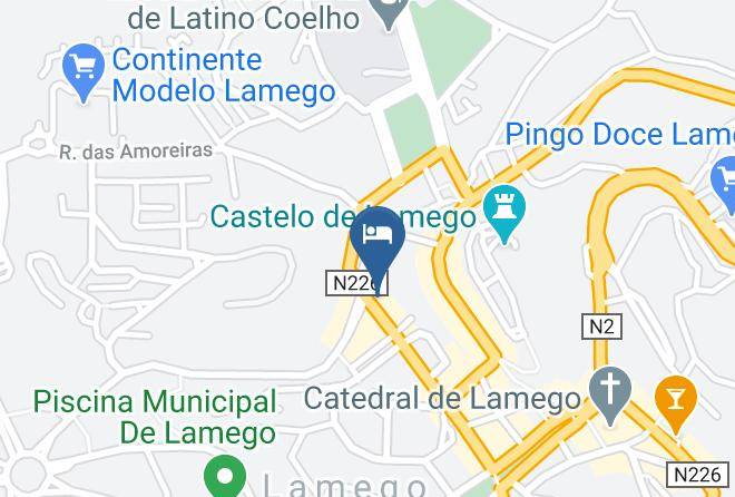 Lamego - Hotel Sao Paulo Maps