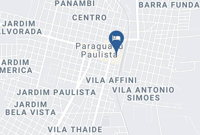 Paraguacu Paulista - Hotel Sao Paulo Maps