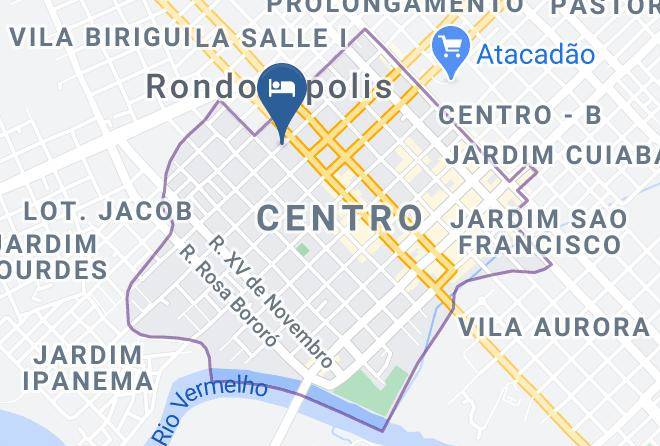 Rondonopolis - Hotel Sao Paulo Maps
