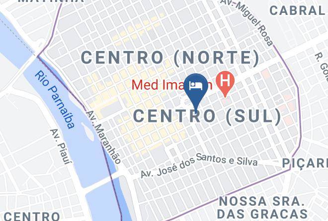 Teresina - Hotel Sao Raimundo Maps