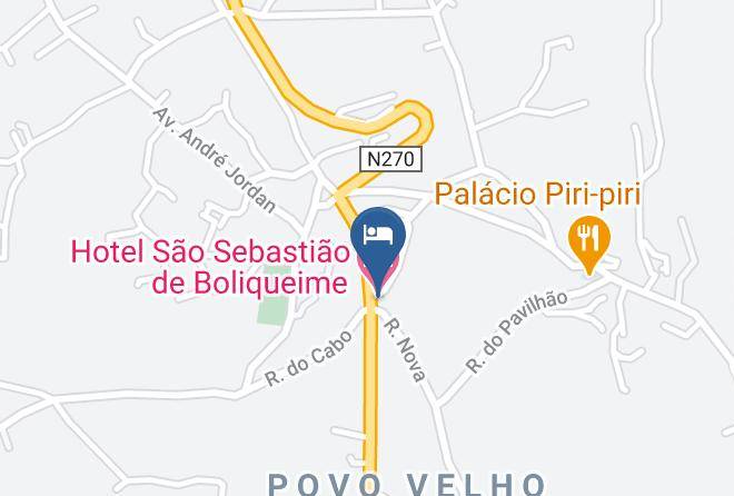 Loule - Hotel Sao Sebastiao De Boliqueime Maps