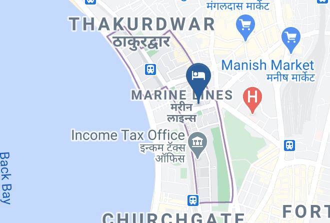 Mumbai - Hotel Sapna Marine Maps