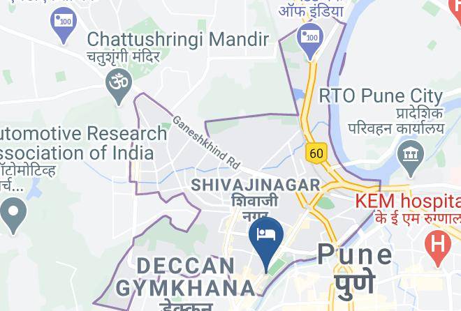 Pune - Hotel Sapna Maps