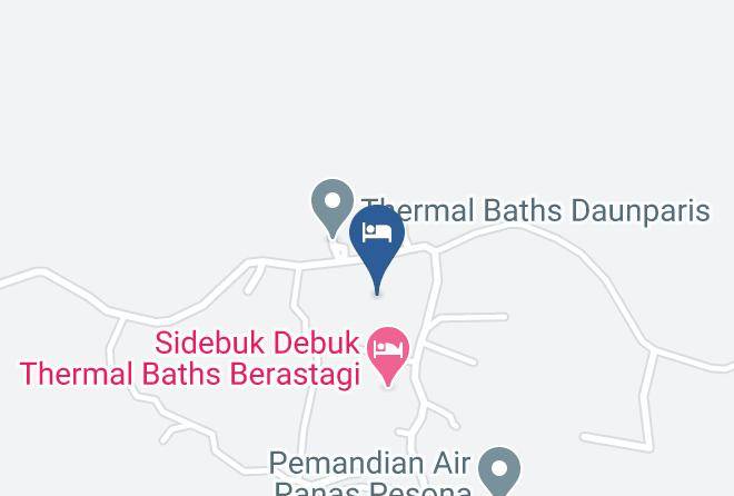 Karo Regency - Hotel Sapo Lepar Maps