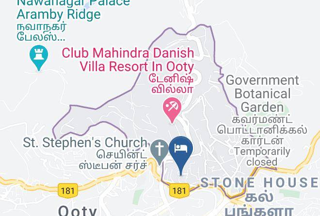 Ooty - Hotel Sapphire Grand Ooty Maps
