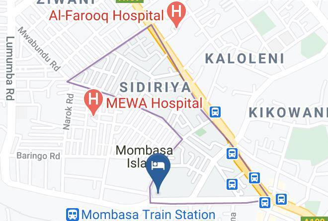 Mombasa - Hotel Sapphire Ltd Maps