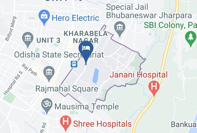 Bhubaneshwar - Hotel Sapphire Plaza Maps